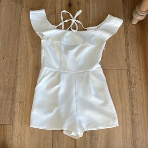 White romper